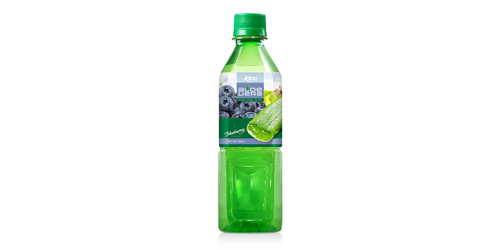 500ML PET ALOE VERA WITH BLUEBERRY FLAVOR